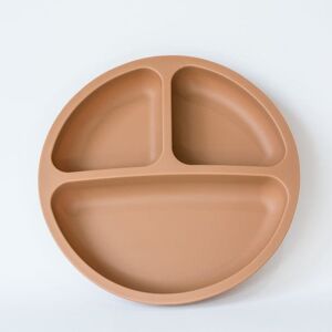Babeehive Goods Apricot Silicone Suction Plate Clay 11.0 In. L X 10.0 In. W X 0.5 In. H Babeehive Goods Apricot Silicone Suction Plate Clay 11.0 In. L X 10.0 In. W X 0.5 In. H
