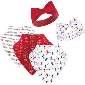 Hudson Baby Infant Girl Cotton Bib and Headband Set 5pk, Christmas Lights, One Size - Christmas Lights - One Size Christmas Lights One Size Hudson Baby Infant Girl Cotton Bib and Headband Set 5pk, Christmas Lights, One Size - Christmas Lights - One Size Christmas Lights One Size