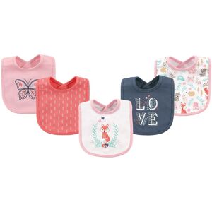 Hudson Baby Infant Girl Cotton Bibs 5pk, Woodland Fox, One Size - Woodland Fox - One Size Woodland Fox One Size Hudson Baby Infant Girl Cotton Bibs 5pk, Woodland Fox, One Size - Woodland Fox - One Size Woodland Fox One Size