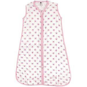 Hudson Baby Infant Girl Muslin Cotton Sleeveless Wearable Sleeping Bag, Sack, Blanket, Flower Flower 0-6 Months Hudson Baby Infant Girl Muslin Cotton Sleeveless Wearable Sleeping Bag, Sack, Blanket, Flower Flower 0-6 Months