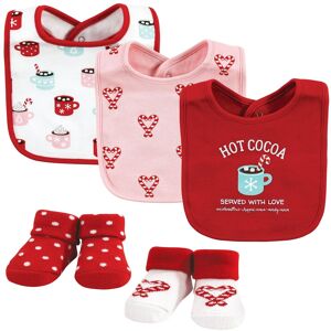 Hudson Baby Infant Girls Cotton Bib and Sock Set, Hot Cocoa, One Size - Hot Cocoa - One Size Hot Cocoa One Size Hudson Baby Infant Girls Cotton Bib and Sock Set, Hot Cocoa, One Size - Hot Cocoa - One Size Hot Cocoa One Size