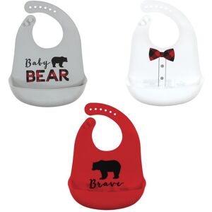 Little Treasure Infant Boys Silicone Bibs, Red Baby Bear, One Size - Red Baby Bear - One Size Red Baby Bear One Size Little Treasure Infant Boys Silicone Bibs, Red Baby Bear, One Size - Red Baby Bear - One Size Red Baby Bear One Size
