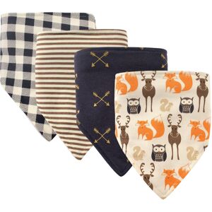 Hudson Baby Infant Boy Cotton Bandana Bibs 4pk, Forest, One Size - Forest - One Size Forest One Size Hudson Baby Infant Boy Cotton Bandana Bibs 4pk, Forest, One Size - Forest - One Size Forest One Size