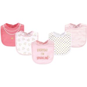 Little Treasure Baby Girl Cotton Bibs 5pk, Sparkling, One Size - Sparkling - One Size Sparkling One Size Little Treasure Baby Girl Cotton Bibs 5pk, Sparkling, One Size - Sparkling - One Size Sparkling One Size