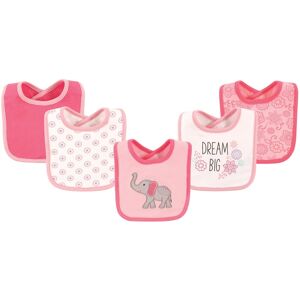 Hudson Baby Infant Girl Cotton Bibs 5pk, Elephant, One Size - Elephant - One Size Elephant One Size Hudson Baby Infant Girl Cotton Bibs 5pk, Elephant, One Size - Elephant - One Size Elephant One Size