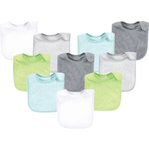 Hudson Baby Infant Boy Rayon from Bamboo Terry Bibs, Gray Mint Lime, One Size - Gray Mint Lime - One Size Gray Mint Lime One Size Hudson Baby Infant Boy Rayon from Bamboo Terry Bibs, Gray Mint Lime, One Size - Gray Mint Lime - One Size Gray Mint Lime One Size