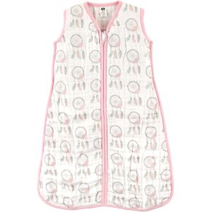 Hudson Baby Infant Girl Muslin Cotton Sleeveless Wearable Sleeping Bag, Sack, Blanket, Dream Catcher Dream Catcher 6-12 Months Hudson Baby Infant Girl Muslin Cotton Sleeveless Wearable Sleeping Bag, Sack, Blanket, Dream Catcher Dream Catcher 6-12 Months