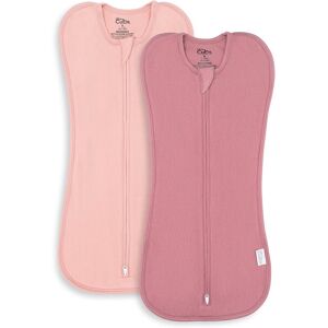 Easy Zipper Wrap 2 Pack Swaddle Blanket by Comfy Cubs Blush, Mauve Small Easy Zipper Wrap 2 Pack Swaddle Blanket by Comfy Cubs Blush, Mauve Small