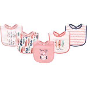 Hudson Baby Infant Girl Cotton Bibs 5pk, Owl, One Size - Owl - One Size Owl One Size Hudson Baby Infant Girl Cotton Bibs 5pk, Owl, One Size - Owl - One Size Owl One Size