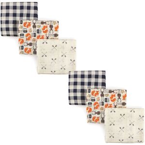 Hudson Baby Unisex Baby Cotton Muslin Swaddle Blankets, Forest 6-Piece - Forest 6-Piece - 6-Pack Forest 6-Piece 6-Pack Hudson Baby Unisex Baby Cotton Muslin Swaddle Blankets, Forest 6-Piece - Forest 6-Piece - 6-Pack Forest 6-Piece 6-Pack
