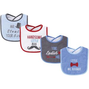 Hudson Baby Infant Boy Cotton Terry Drooler Bibs with Fiber Filling 4pk, The Ladies Love Me, One Size The Ladies Love Me One Size Hudson Baby Infant Boy Cotton Terry Drooler Bibs with Fiber Filling 4pk, The Ladies Love Me, One Size The Ladies Love Me One Size