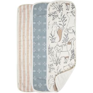 Crane Baby 3-pc. Burp Cloth Set Woodland 0.25 In. L X 20.0 In. W X 0.07 In. H Crane Baby 3-pc. Burp Cloth Set Woodland 0.25 In. L X 20.0 In. W X 0.07 In. H