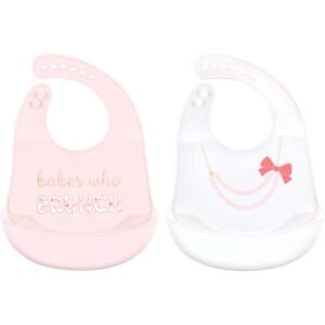 Little Treasure Baby Girl Silicone Bibs 2pk, Brunch, One Size - Brunch - One Size Brunch One Size Little Treasure Baby Girl Silicone Bibs 2pk, Brunch, One Size - Brunch - One Size Brunch One Size