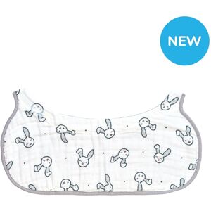 Kiinde 2-in-1 Non-Slip Baby Burp Cloth and Bib - Bunny, 1 pack White Kiinde 2-in-1 Non-Slip Baby Burp Cloth and Bib - Bunny, 1 pack White