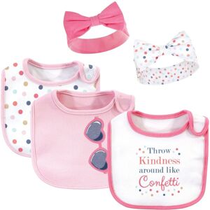Little Treasure Baby Girl Cotton Bib and Headband Set 5pk, Confetti, One Size - Confetti - One Size Confetti One Size Little Treasure Baby Girl Cotton Bib and Headband Set 5pk, Confetti, One Size - Confetti - One Size Confetti One Size