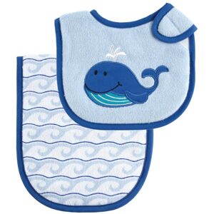 Luvable Friends Baby Boy Bib and Burp Cloth Set 2pc, Blue, One Size - Blue - One Size Blue One Size Luvable Friends Baby Boy Bib and Burp Cloth Set 2pc, Blue, One Size - Blue - One Size Blue One Size