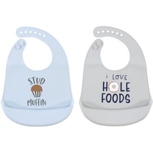 Hudson Baby Infant Boy Silicone Bibs 2pk, Stud Muffin 2-Pack, One Size - Stud Muffin 2-Pack - One Size Stud Muffin 2-Pack One Size Hudson Baby Infant Boy Silicone Bibs 2pk, Stud Muffin 2-Pack, One Size - Stud Muffin 2-Pack - One Size Stud Muffin 2-Pack One Size