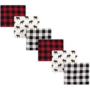 Hudson Baby Infant Boy Cotton Muslin Swaddle Blankets Bundle Set, Moose 6-Piece, 6-Pack - Moose 6-Piece Moose 6-Piece 6-Pack Hudson Baby Infant Boy Cotton Muslin Swaddle Blankets Bundle Set, Moose 6-Piece, 6-Pack - Moose 6-Piece Moose 6-Piece 6-Pack