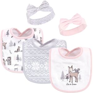 Hudson Baby Infant Girl Cotton Bib and Headband Set 5pk, Winter Forest, One Size - Winter Forest - One Size Winter Forest One Size Hudson Baby Infant Girl Cotton Bib and Headband Set 5pk, Winter Forest, One Size - Winter Forest - One Size Winter Forest One Size