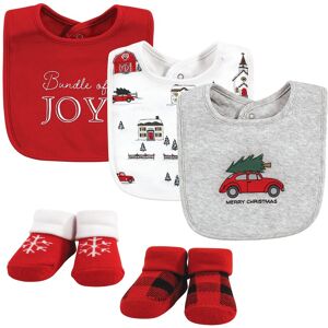 Hudson Baby Unisex Baby Cotton Bib and Sock Set, Christmas Scene, One Size - Christmas Scene - One Size Christmas Scene One Size Hudson Baby Unisex Baby Cotton Bib and Sock Set, Christmas Scene, One Size - Christmas Scene - One Size Christmas Scene One Size