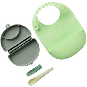 Miniware Sili Mini Go: Silicone Travel Meal Set Green Energy Miniware Sili Mini Go: Silicone Travel Meal Set Green Energy