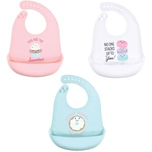 Hudson Baby Infant Girl Silicone Bibs 3pk, Sweetest Cupcake, One Size - Sweetest Cupcake - One Size Sweetest Cupcake One Size Hudson Baby Infant Girl Silicone Bibs 3pk, Sweetest Cupcake, One Size - Sweetest Cupcake - One Size Sweetest Cupcake One Size