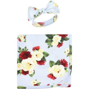 Touched by Nature Infant Girl Organic Cotton Swaddle Blanket and Headband, Rose Mum, 0-6 Months - Rose Mum - One Size Rose Mum One Size Touched by Nature Infant Girl Organic Cotton Swaddle Blanket and Headband, Rose Mum, 0-6 Months - Rose Mum - One Size Rose Mum One Size