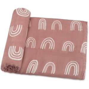 Muslin Swaddle Blankets, Pack 1 & 2 by Comfy Cubs Mauve Rainbow - Pack of 1 Pack of 1 Muslin Swaddle Blankets, Pack 1 & 2 by Comfy Cubs Mauve Rainbow - Pack of 1 Pack of 1
