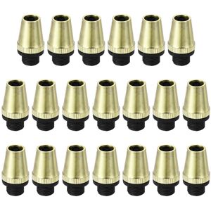 Unique Cable Glands Strain Relief Cord Grips Metal Gold 20Pcs for Wiring Hanging Light - Gold Tone Gold Tone Unique Cable Glands Strain Relief Cord Grips Metal Gold 20Pcs for Wiring Hanging Light - Gold Tone Gold Tone