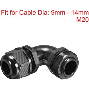 Unique Cable Gland Waterproof Nylon Joint, Adjustable Locknut for 9mm-14mm Dia Cable Wires 9mm-14mm Unique Cable Gland Waterproof Nylon Joint, Adjustable Locknut for 9mm-14mm Dia Cable Wires 9mm-14mm