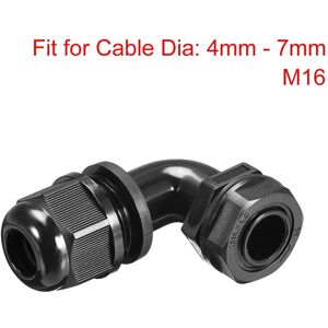 Unique Cable Gland, Waterproof Nylon Joint Adjustable Locknut for Cable Wire 4mm-7mm Unique Cable Gland, Waterproof Nylon Joint Adjustable Locknut for Cable Wire 4mm-7mm