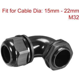 Unique Cable Gland, Waterproof Nylon Joint Adjustable Locknut for Cable Wire 15mm-22mm Unique Cable Gland, Waterproof Nylon Joint Adjustable Locknut for Cable Wire 15mm-22mm