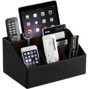no PU Leather Desk Organizer Black 10.0 In. W X 5.5 In. H X 7.0 In. D no PU Leather Desk Organizer Black 10.0 In. W X 5.5 In. H X 7.0 In. D