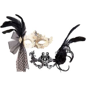 Gallerie II Creole Mask A/2 - Black - Set of 2 Black Set of 2 Gallerie II Creole Mask A/2 - Black - Set of 2 Black Set of 2