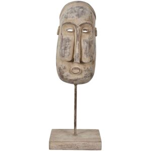 AFD Home Monolithic Observer Mask Brown 7.8 In. W X 21.8 In. H X 4.8 In. D AFD Home Monolithic Observer Mask Brown 7.8 In. W X 21.8 In. H X 4.8 In. D