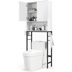 Costway Over The Toilet Storage Cabinet Free Standing Toilet Rack with - See Details White See Details Costway Over The Toilet Storage Cabinet Free Standing Toilet Rack with - See Details White See Details