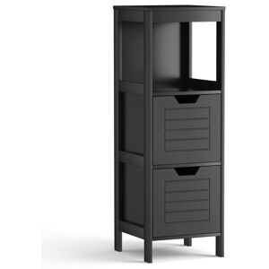 Costway Bathroom Wooden Floor Cabinet Multifunction Storage Rack Stand Black See Description Costway Bathroom Wooden Floor Cabinet Multifunction Storage Rack Stand Black See Description