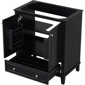 AISWORD 36'' Bathroom Vanity without Top Sink, Modern Bathroom Storage Cabinet with 2 Drawers and a Tip-out Drawer, Solid Wood Frame White 36.0 In. W X 33.0 In. H X 18.0 In. D AISWORD 36'' Bathroom Vanity without Top Sink, Modern Bathroom Storage Cabinet with 2 Drawers and a Tip-out Drawer, Solid Wood Frame White 36.0 In. W X 33.0 In. H X 18.0 In. D