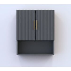 Meble Furniture Madera 07 Over the Toilet Cabinet (20 Gray 12 to 24 in Meble Furniture Madera 07 Over the Toilet Cabinet (20 Gray 12 to 24 in