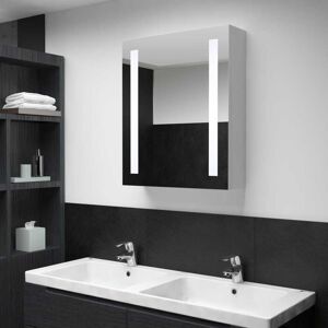 vidaXL Bathroom Cabinet Mirrored Bathroom Vanity Wall Mounted Medicine Cabinet White and silver 19.7 vidaXL Bathroom Cabinet Mirrored Bathroom Vanity Wall Mounted Medicine Cabinet White and silver 19.7