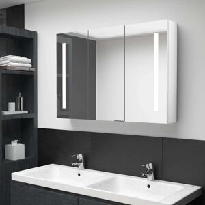 vidaXL Bathroom Cabinet Mirrored Bathroom Vanity Wall Mounted Medicine Cabinet Shining white 35 vidaXL Bathroom Cabinet Mirrored Bathroom Vanity Wall Mounted Medicine Cabinet Shining white 35