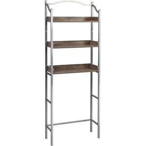 Costway 3-Tier Over-The-Toilet Bathroom Spacesaver Storage Rack - See Details As Picture Shows See Details Costway 3-Tier Over-The-Toilet Bathroom Spacesaver Storage Rack - See Details As Picture Shows See Details