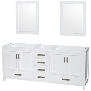 Wyndham Collection Sheffield 80 White 74 in & Up Wyndham Collection Sheffield 80 White 74 in & Up