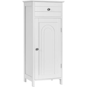 Costway Bathroom Floor Cabinet Storage Organizer Free-Standing with - See details White See details Costway Bathroom Floor Cabinet Storage Organizer Free-Standing with - See details White See details