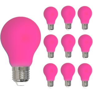 Bulbrite 25-Watt Equivalent Ceramic Pink Color A19 Weatherproof Outdoor E26 Medium Base LED Light Bulb - CERAMIC PINK CERAMIC PINK 4.09 In. L X 2.36 In. W X 2.36 In. H Bulbrite 25-Watt Equivalent Ceramic Pink Color A19 Weatherproof Outdoor E26 Medium Base LED Light Bulb - CERAMIC PINK CERAMIC PINK 4.09 In. L X 2.36 In. W X 2.36 In. H