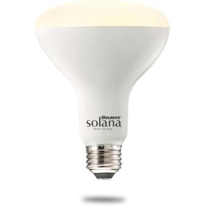 Bulbrite Solana 65 Watt Equivalent BR30 Tunable White Smart WiFi Connected LED Light Bulb, Frost - Tunable White Tunable White 4.94 In. H Bulbrite Solana 65 Watt Equivalent BR30 Tunable White Smart WiFi Connected LED Light Bulb, Frost - Tunable White Tunable White 4.94 In. H