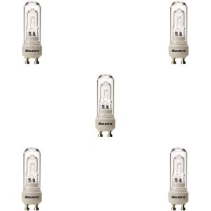 Bulbrite Halogen Pack of (5) 120-Volt Clear Double Envelope DJD Type Tubular Light Bulbs with Twist-and-Lock - Soft White Light Soft White Light 2.63 In. H Bulbrite Halogen Pack of (5) 120-Volt Clear Double Envelope DJD Type Tubular Light Bulbs with Twist-and-Lock - Soft White Light Soft White Light 2.63 In. H
