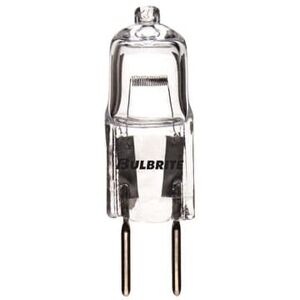 Bulbrite Pack of (10) Dimmable Clear T3 Bi-Pin Halogen Mini (G4) 5 Watt Bulbrite Pack of (10) Dimmable Clear T3 Bi-Pin Halogen Mini (G4) 5 Watt