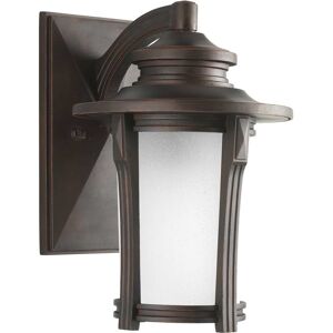 Progress Lighting Pedigree Collection Autumn Haze One-Light Medium Wall Lantern - 16.38 Brown 16.38 Progress Lighting Pedigree Collection Autumn Haze One-Light Medium Wall Lantern - 16.38 Brown 16.38