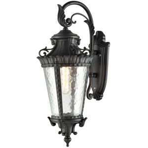 MOOSE Piomonte Outdoor Wall Lantern Sconce Waterproof Porch Light Fixture 1-Light Black 7 to 12 Inches MOOSE Piomonte Outdoor Wall Lantern Sconce Waterproof Porch Light Fixture 1-Light Black 7 to 12 Inches